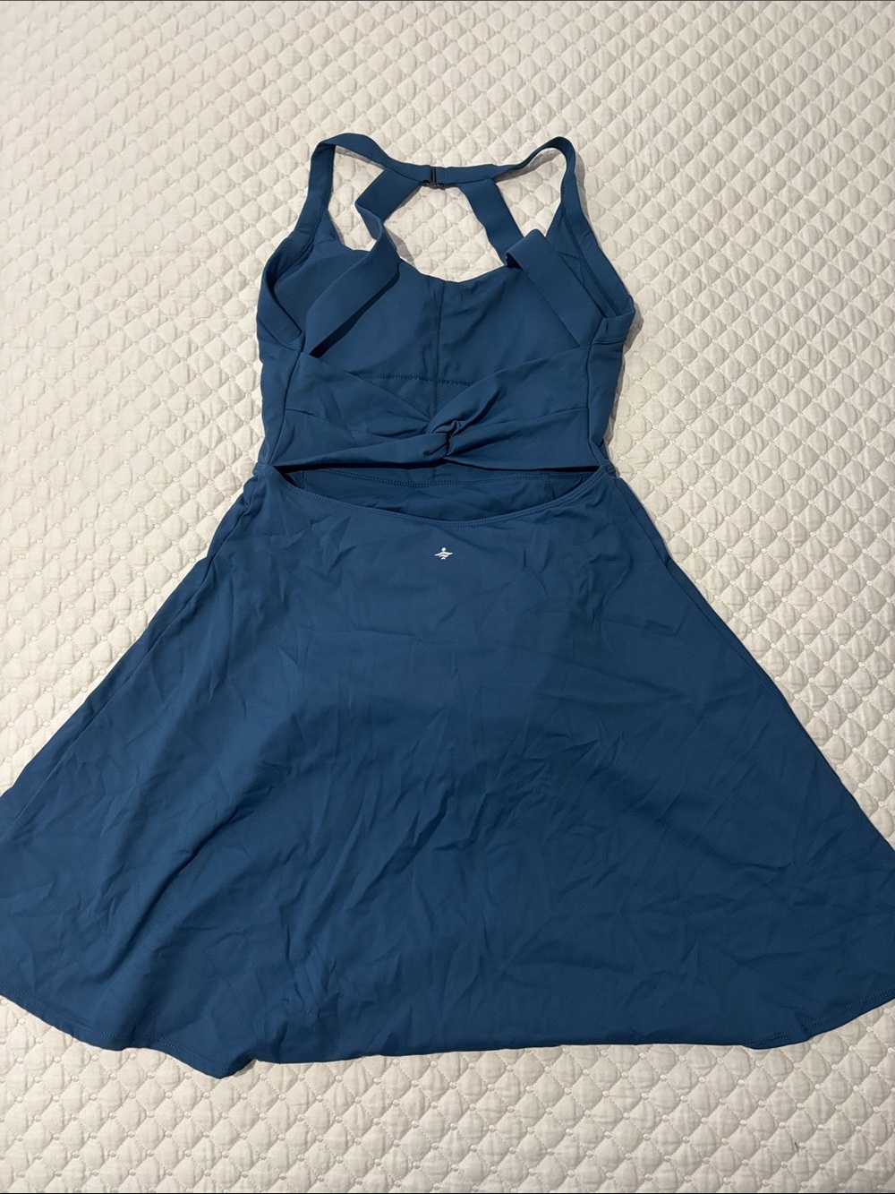 Blue A-Line Active Dress View 2
